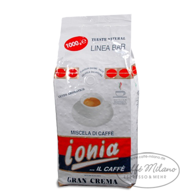 Ionia Gran Crema, 1000g, ganze Bohnen