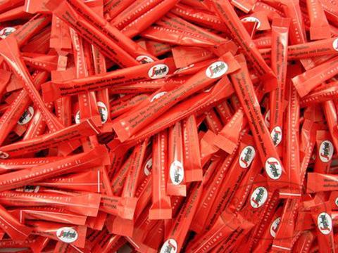 Segafredo Zucker Sticks, 100 Stück