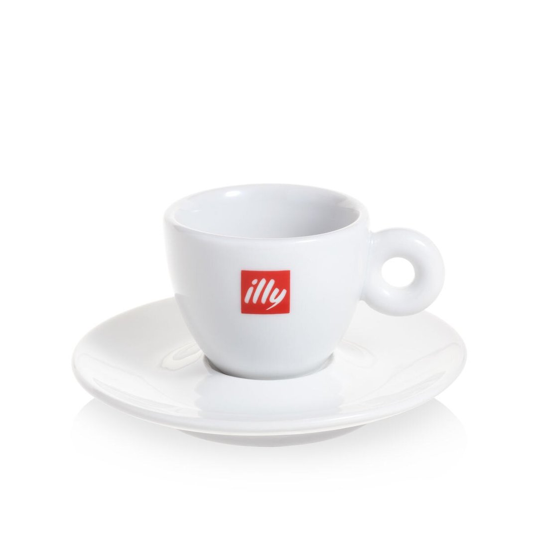 Caffe Milano illy Espressotasse mit Unterteller