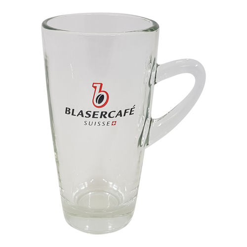 Blasercafe Latte Macchiato Glas mit Griff