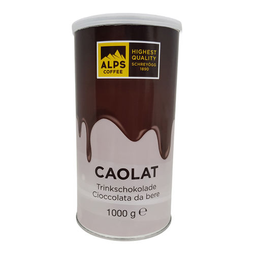 Alps Coffee Caolat Trinkschokolade, 1000g.