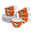 Lucaffe Cappuccinotassen orange, 6 Stück